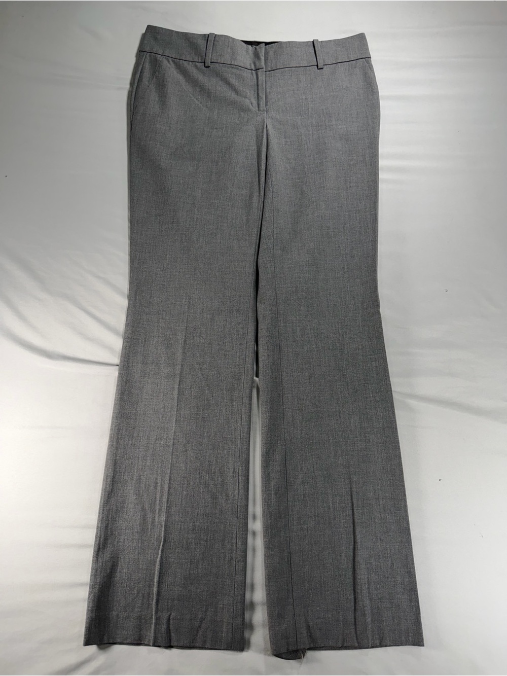 Ann Taylor Grey Flare Bootcut Dress Pants Career Trousers Women's Size 6 #1067